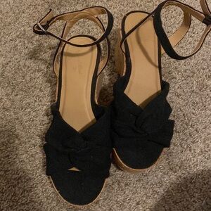 Suppperrrr cute chunky wedge heel